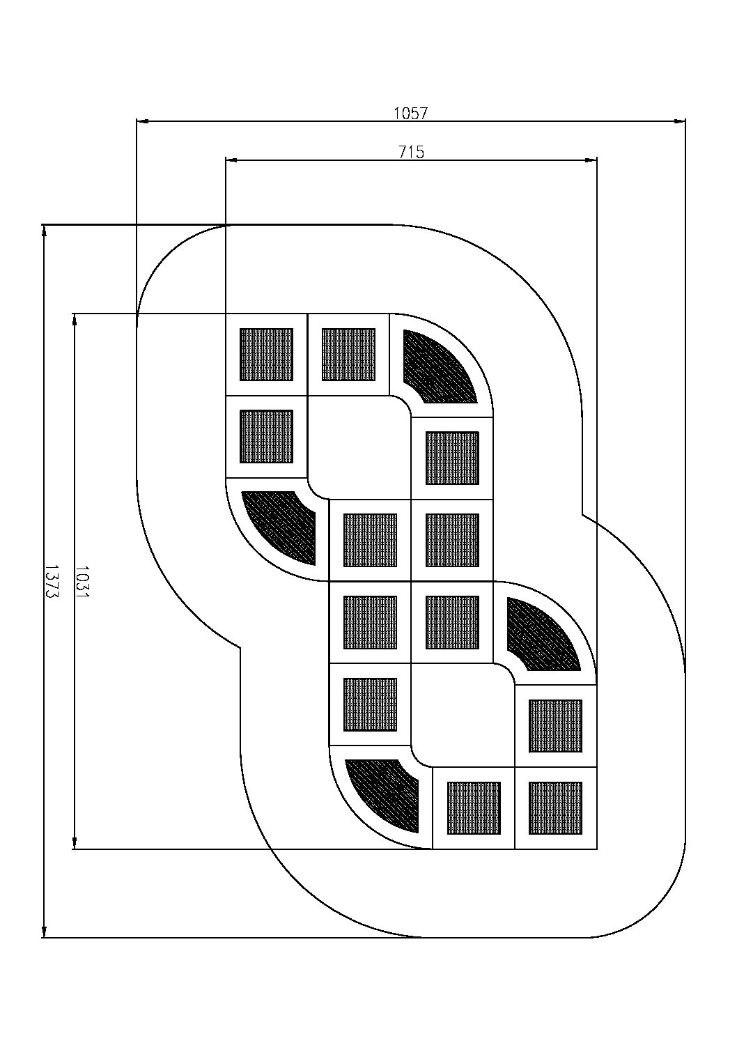 Trampoline modulaire